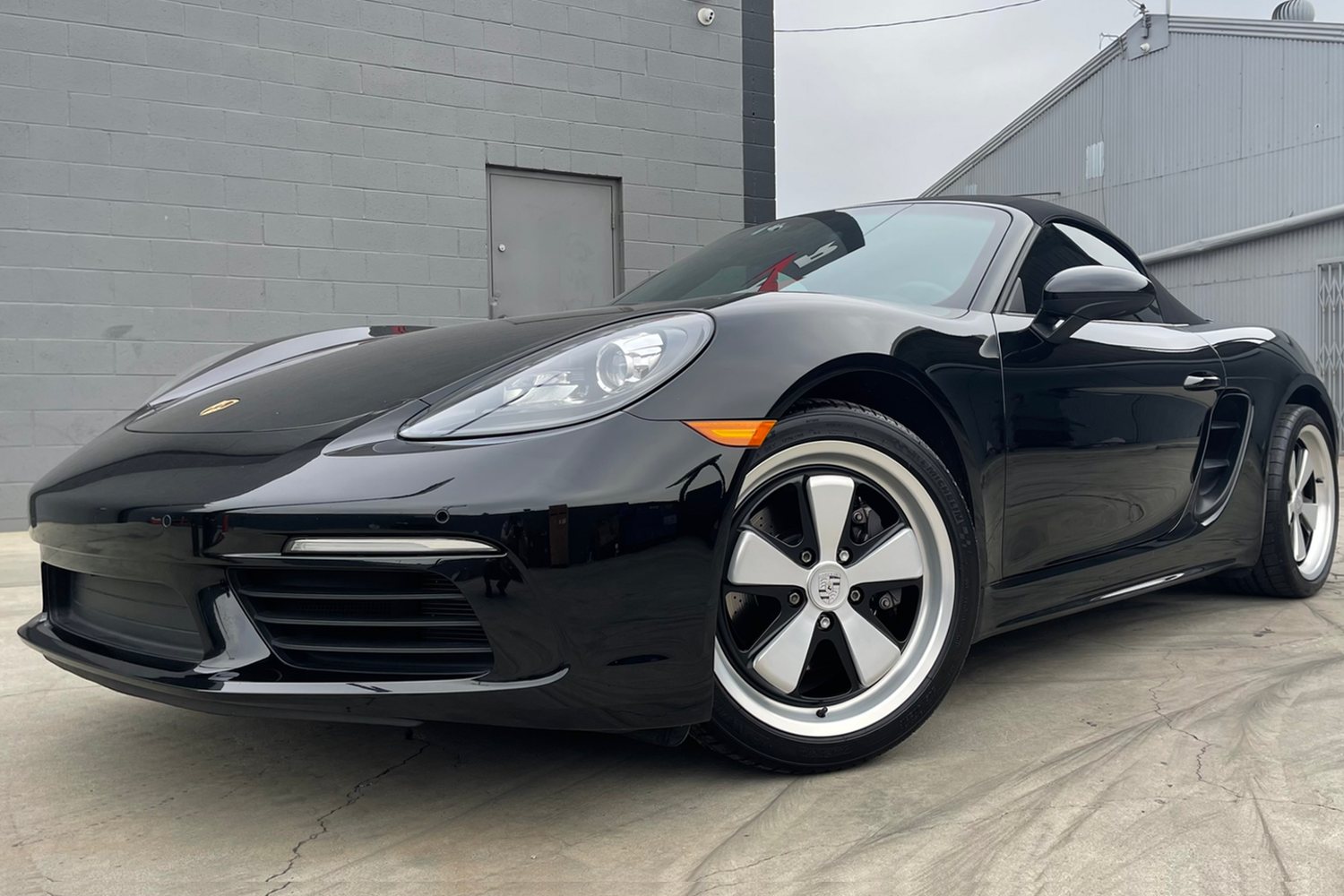 1 Fuchs Wheels for Porsche 718 Boxster Black - Forged Alloy Wheel Wholesale