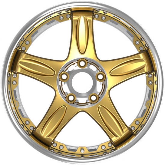 2 Bmw F32 Wheels Oem Polished And Gold Aftermarket Rims - Forged Alloy Wheel Wholesale