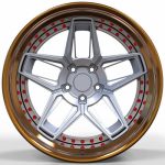 Custom 3 Piece Wheels Deep Dish Forged Rims - Forged Alloy Wheel Wholesale