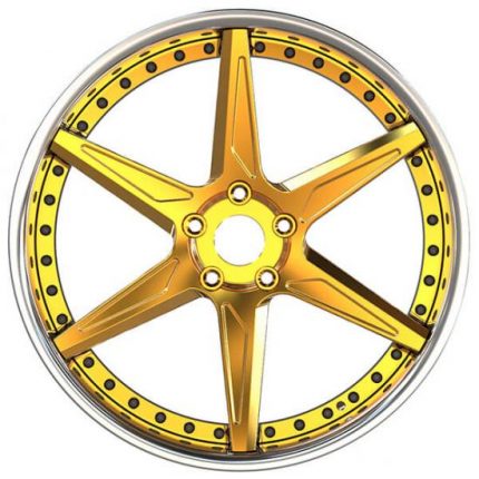 3 Piece Modular Wheels For Lamborghinin Aventador S - Forged Alloy Wheel Wholesale