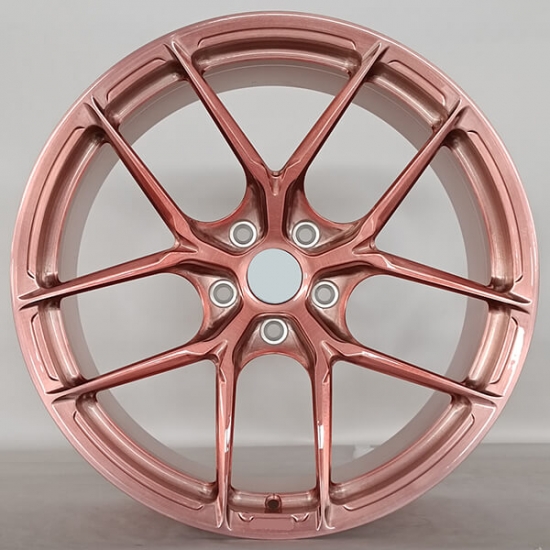 Bmw 5 Series Wheels Rose Gold Car Rims - Forged Alloy Wheel Wholesale