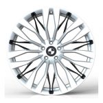 Bmw X5 Custom Rims G05 Wheels Gloss Silver And Black - Forged Alloy Wheel Wholesale