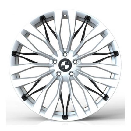 Bmw X5 Custom Rims G05 Wheels Gloss Silver And Black - Forged Alloy Wheel Wholesale