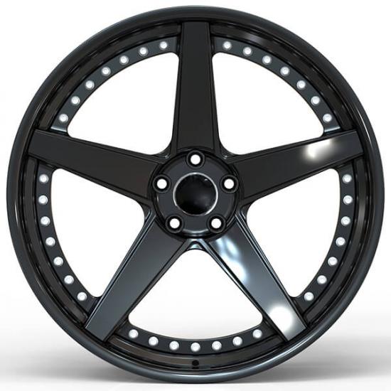 2 Audi R8 Wheels 5 Spoke Concave Modular Forged Wheels - Forged Alloy Wheel Wholesale