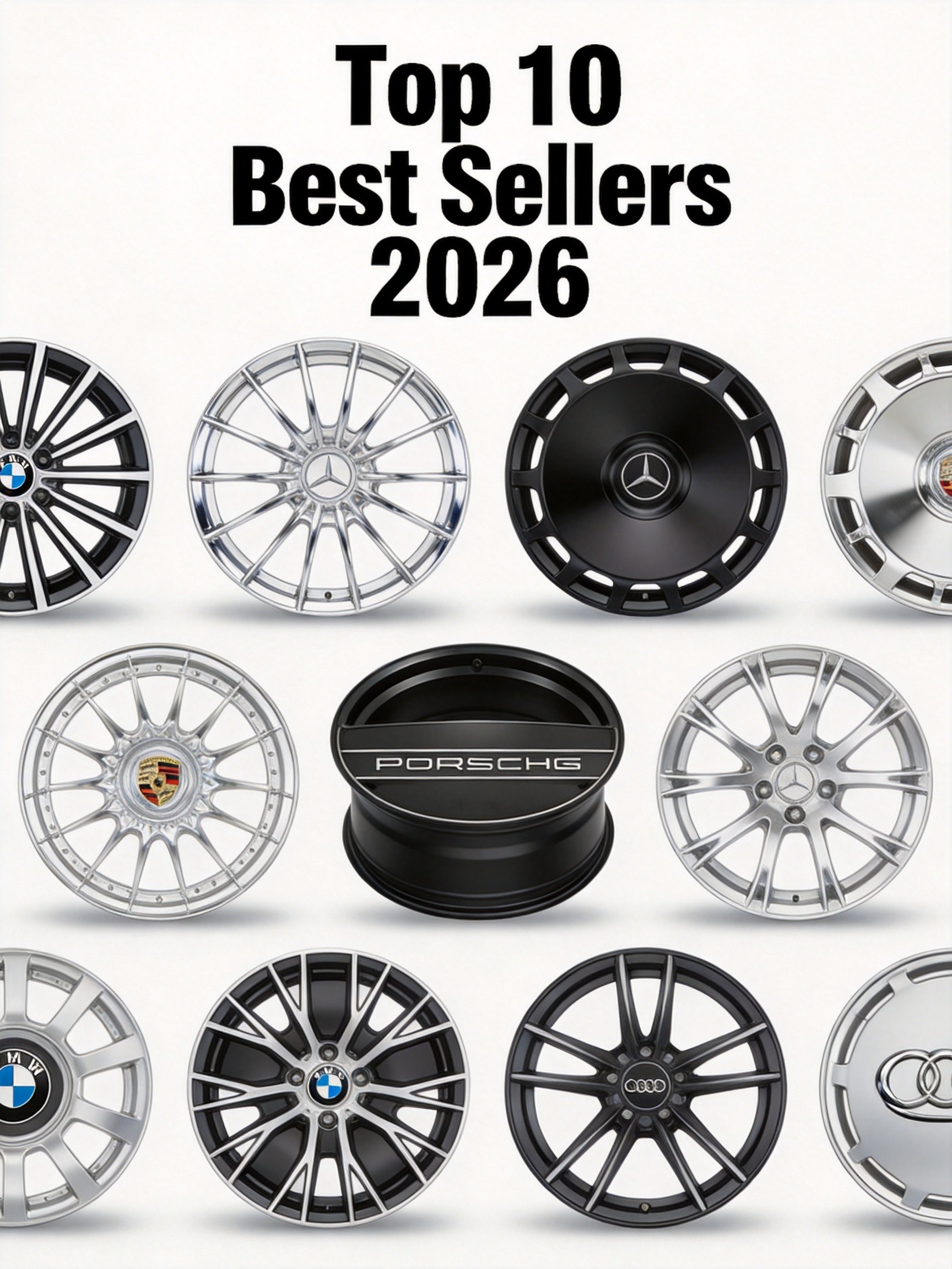 Best selling replica wheels Middle East 2026 luxury SUV with premium aftermarket wheels in Dubai
