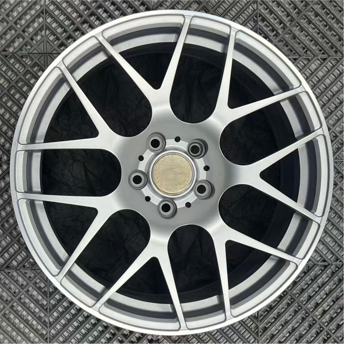 Multi-spoke CNC alloy wheel - custom finish option